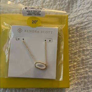 Kendra Scott Gold Necklace Modern Elegance
